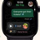 Meta rilascia l'app WhatsApp per Apple Watch