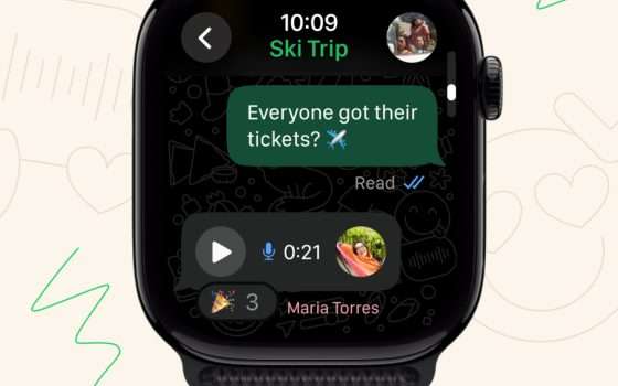 Meta rilascia l'app WhatsApp per Apple Watch