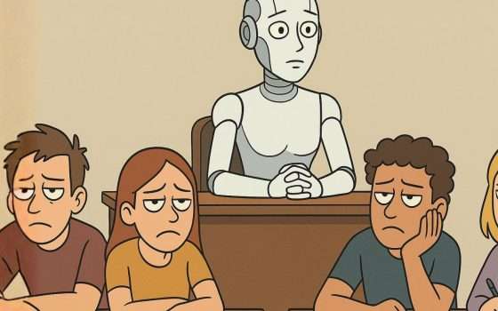 Università UK usa AI per insegnare, studenti furiosi