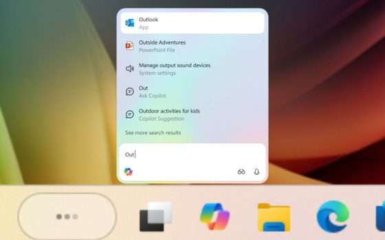Windows 11, Copilot sulla barra delle applicazioni (è opzionale)