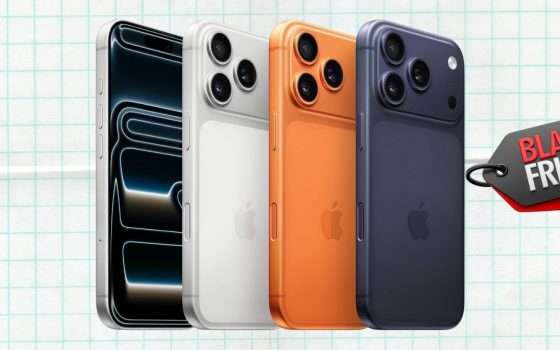 Apple iPhone 17 Pro 256 GB scontato al Black Friday: è minimo storico