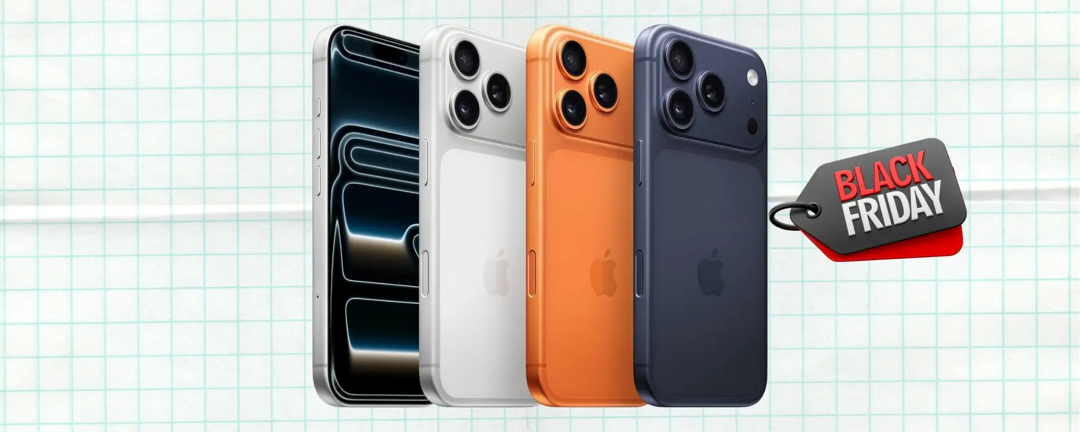 Apple iPhone 17 Pro 256 GB scontato al Black Friday: è minimo storico