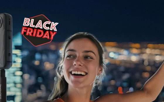 Insta360 X5 super Action Cam a 360° per documentare di tutto (-22%)