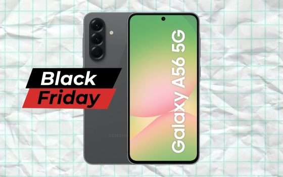 Samsung Galaxy A56 5G crolla sotto i 300€, best buy assicurato