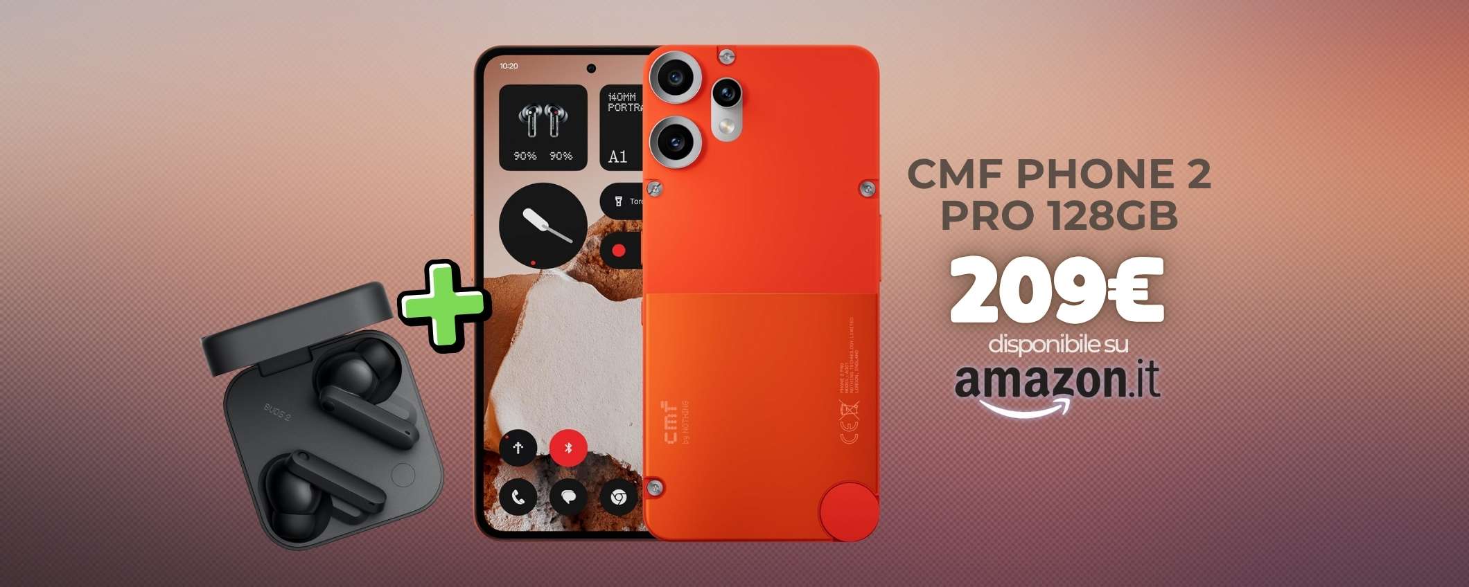 CMF Phone 2 Pro in promo: ottieni anche le cuffie con soli 30€ in più