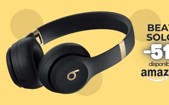 Beats Solo 4 spezzate nel prezzo: audio SPAZIALE e 50h di autonomia