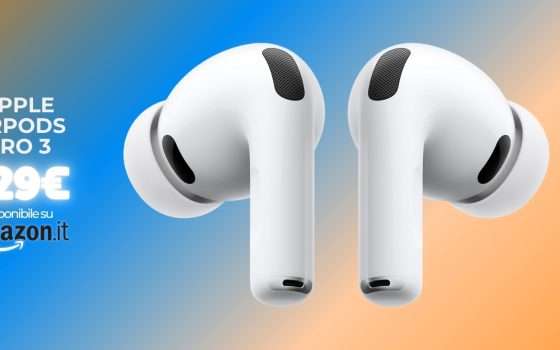 Apple AirPods Pro 3 molto più che semplici auricolari, ora a 229€