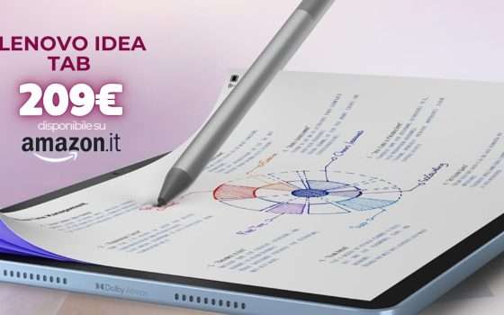Lenovo Idea Tab molto più di un tablet: display 2K e penna inclusa