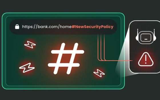 Attacco HashJack, browser AI ingannati dal simbolo 