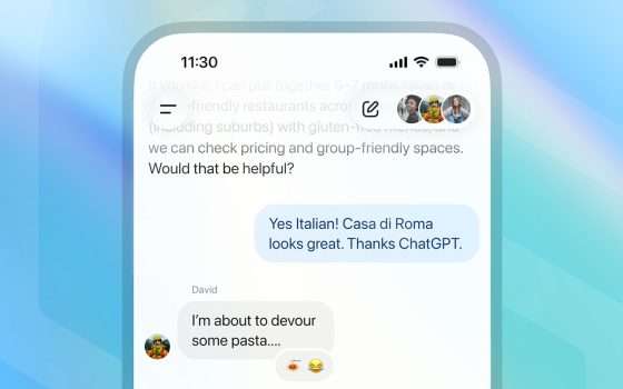 ChatGPT e chat di gruppo: ci siamo, test iniziati