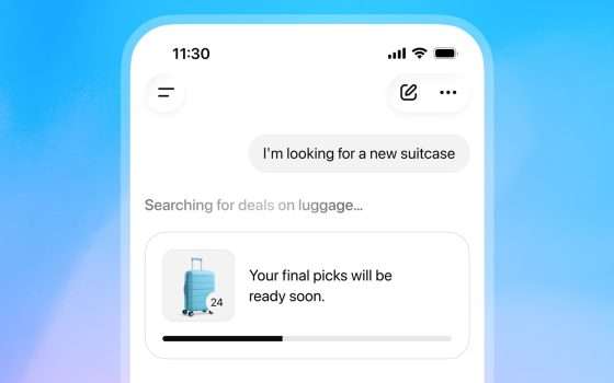 ChatGPT shopping research ti aiuta a trovare il prodotto che cerchi