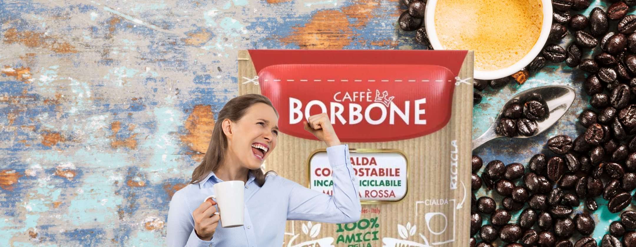Cialde Caffè Borbone ESE Miscela Rossa: l’energia che cerchi a soli 0,17€