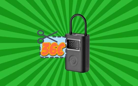 Compressore Portatile Xiaomi a soli 36€ su eBay: che affare!