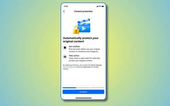 Meta lancia su Facebook strumento contro il furto di Reel