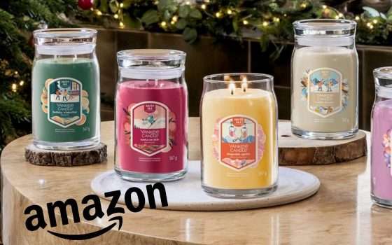 Crea la giusta atmosfera: acquista le offerte da Yankee Candle al Black Friday di Amazon