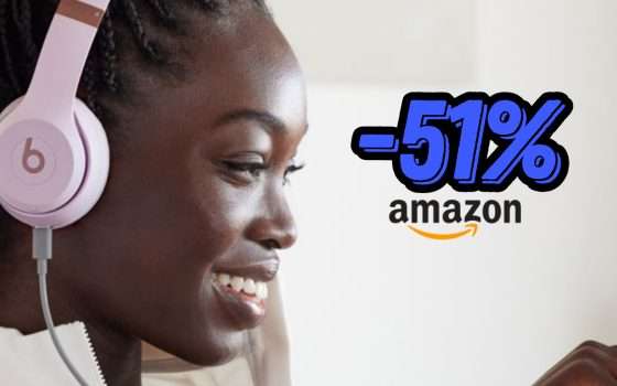 Le Cuffie Beats Solo 4 tue a -51% su Amazon per il Black Friday