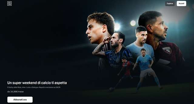 dazn abbonati
