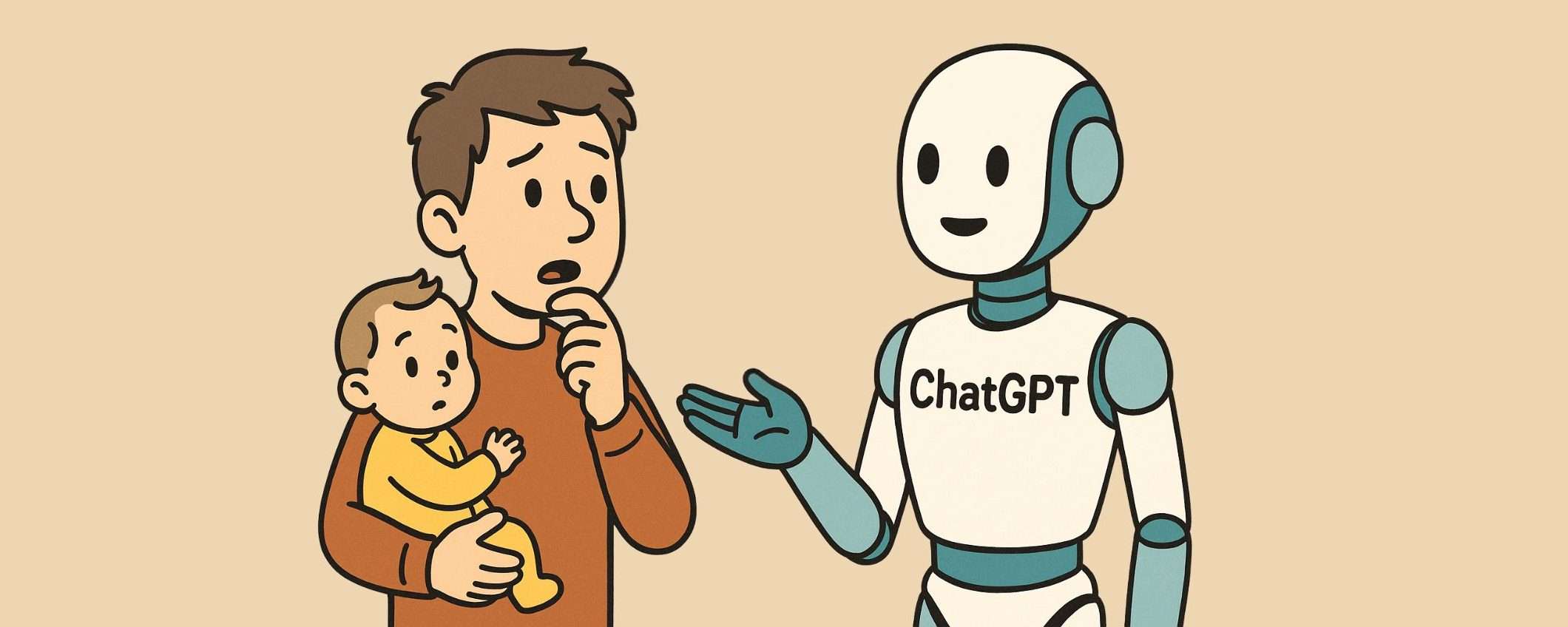 Genitori chiedono a ChatGPT come crescere i figli... che brutta idea