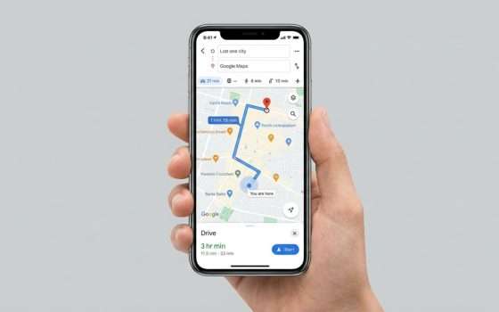 Google Maps, nuova modalità fa durare la batteria 4 ore in più