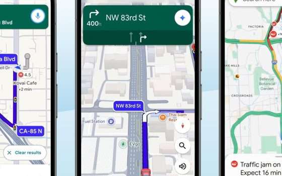 Gemini in Google Maps: dopo il ristorante, gira a destra