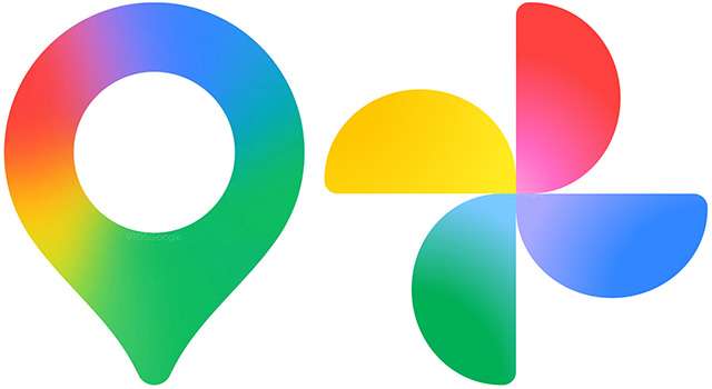 Le nuove icone di Google Maps e Google Foto