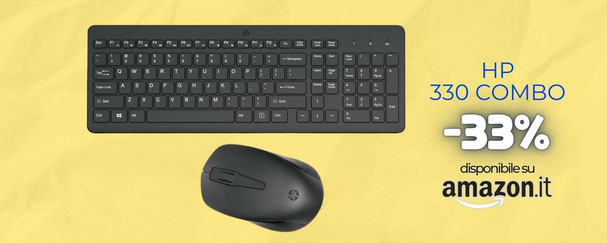 HP 330 Combo: come liberare la scrivania dai cavi con meno di 30€