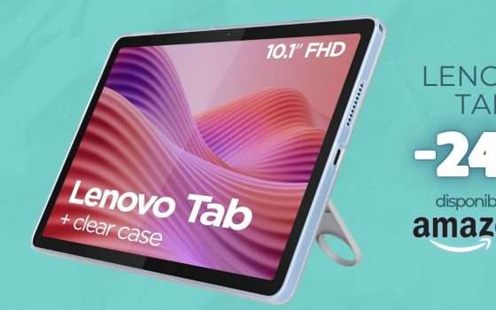 Lenovo Tab con schermo immenso FHD e Android 14: il tablet dei sogni