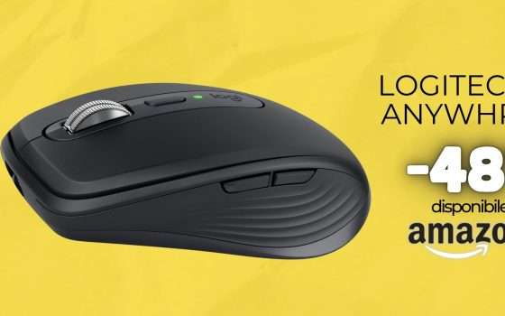 Logitech MX Anywhere 3S trinciato a due nel prezzo, prestazioni al TOP