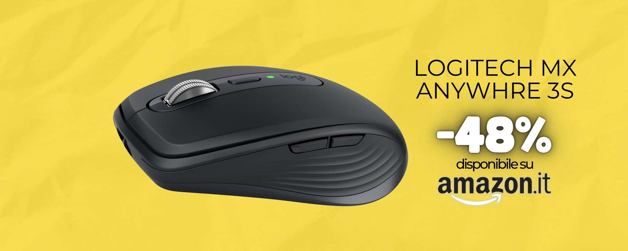 Logitech MX Anywhere 3S trinciato a due nel prezzo, prestazioni al TOP