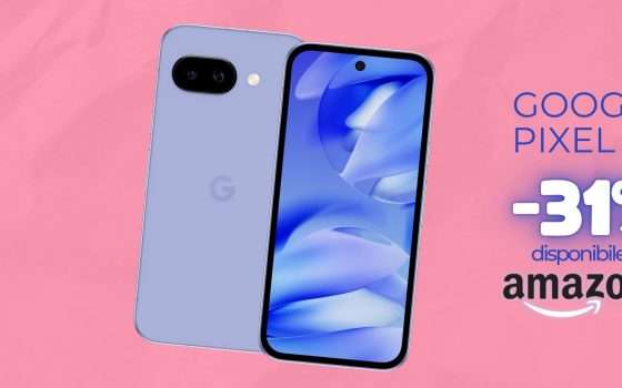 Google Pixel 9a con 200€ di sconto è il best buy di Amazon: 256GB