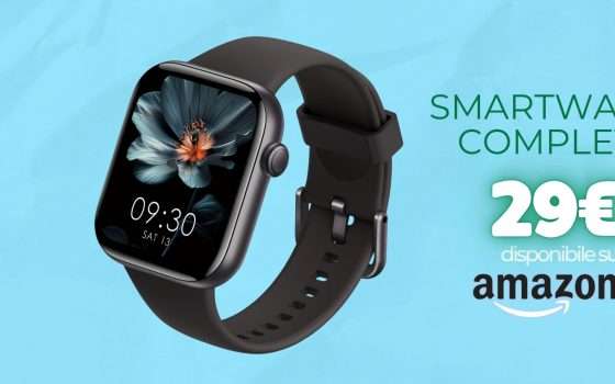 Questo Smartwatch è un gioiello da polso: chiamate Bluetooth a 29€