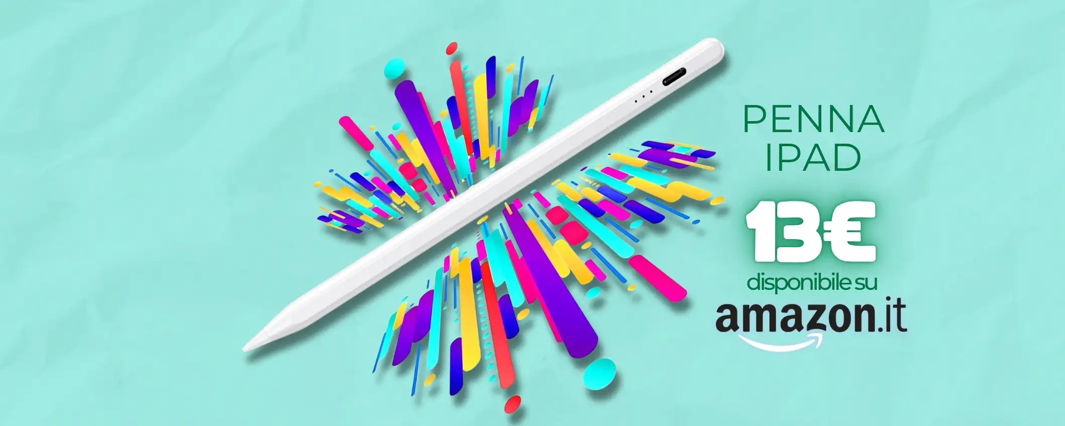 Hai un iPad? Completalo con questa Penna come l'originale a soli 13€