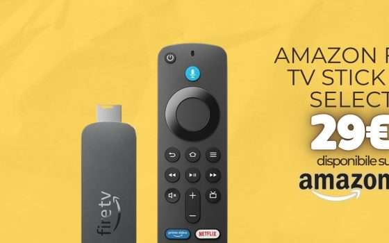 Se sei tra i fortunati la Fire TV Stick 4K Select la paghi pochissimo