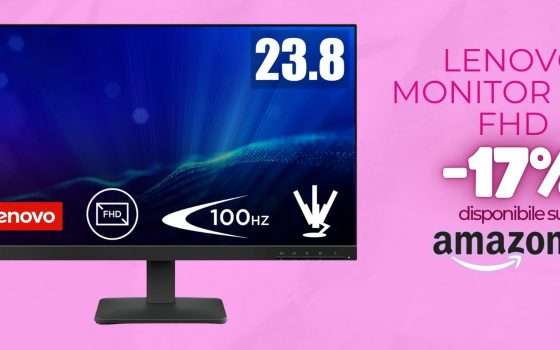Questo monitor Lenovo da 24