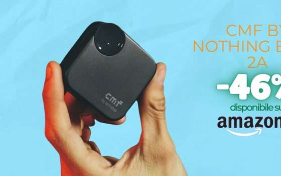 CMF Buds 2a con bassi profondi e ANC per audio supremo a soli 27€