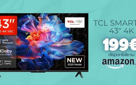 Smart TV TCL da 43