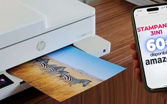 Con HP Envy hai la stampante multifunzione perfetta a soli 60€