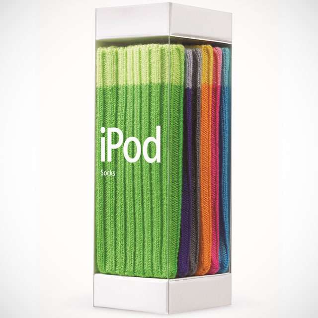 La confezione di Apple Socks