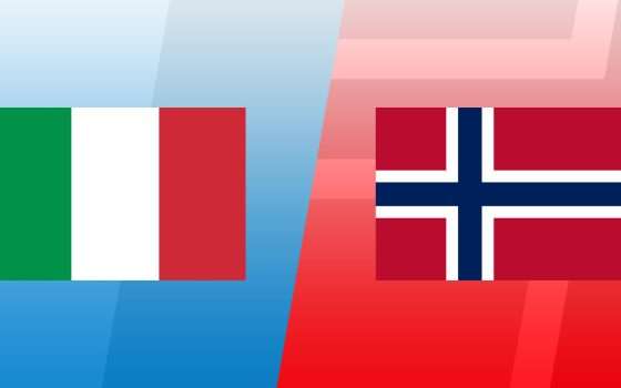 Italia-Norvegia: guarda la partita in diretta streaming dall'estero