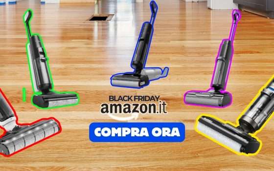 5 lavapavimenti che rendono le pulizie immediate, in sconto Black Friday