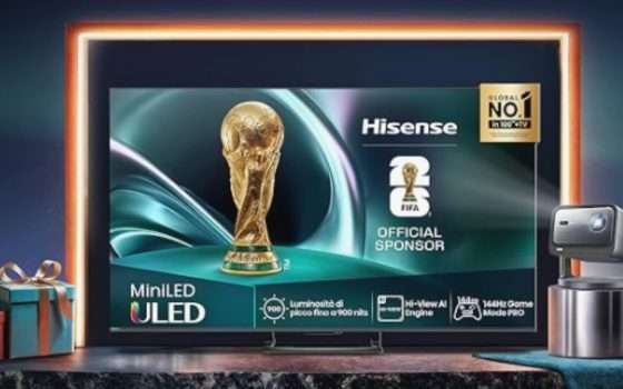 Le Smart TV Hisense tra i 139€ a 400€ al Black Friday Amazon