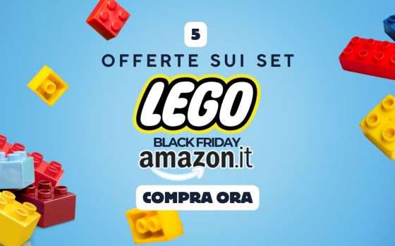 Black Friday Amazon 2025: 5 set Lego in super offerta