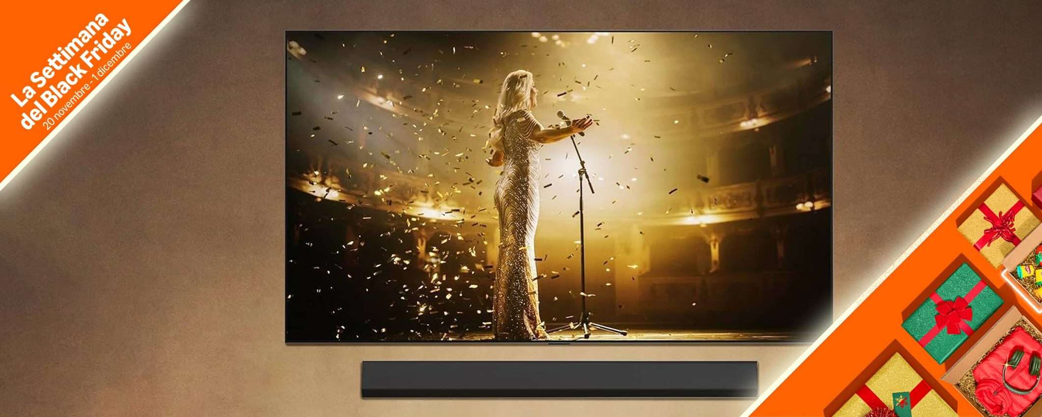LG OLED evo AI G5: sconto Black Friday sulla TV 4K da 65 pollici