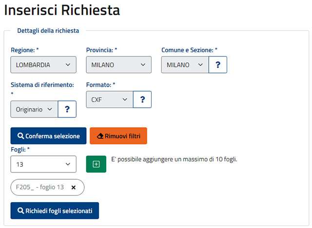 La richiesta delle mappe catastali con il nuovo servizio dell'Agenzia delle Entrate