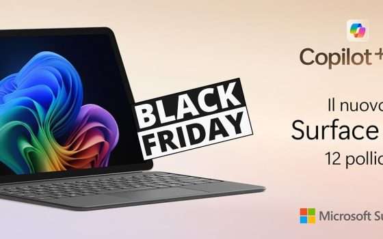 Microsoft Surface Pro sotto i 750€ al Black Friday di Amazon