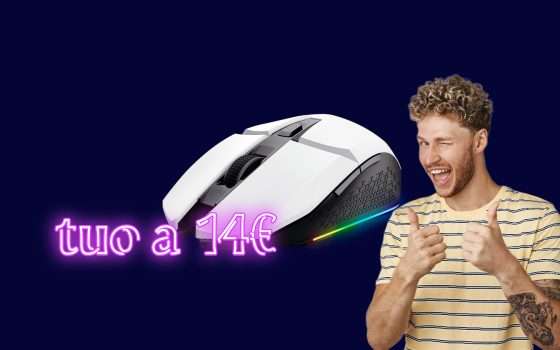 Mouse Gaming GXTrust 1108W Vylax: PRECISIONE e POTENZA a 14€ su Amazon