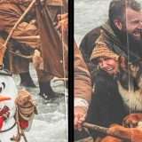 Murale natalizio AI diventa un incubo lovecraftiano a Londra