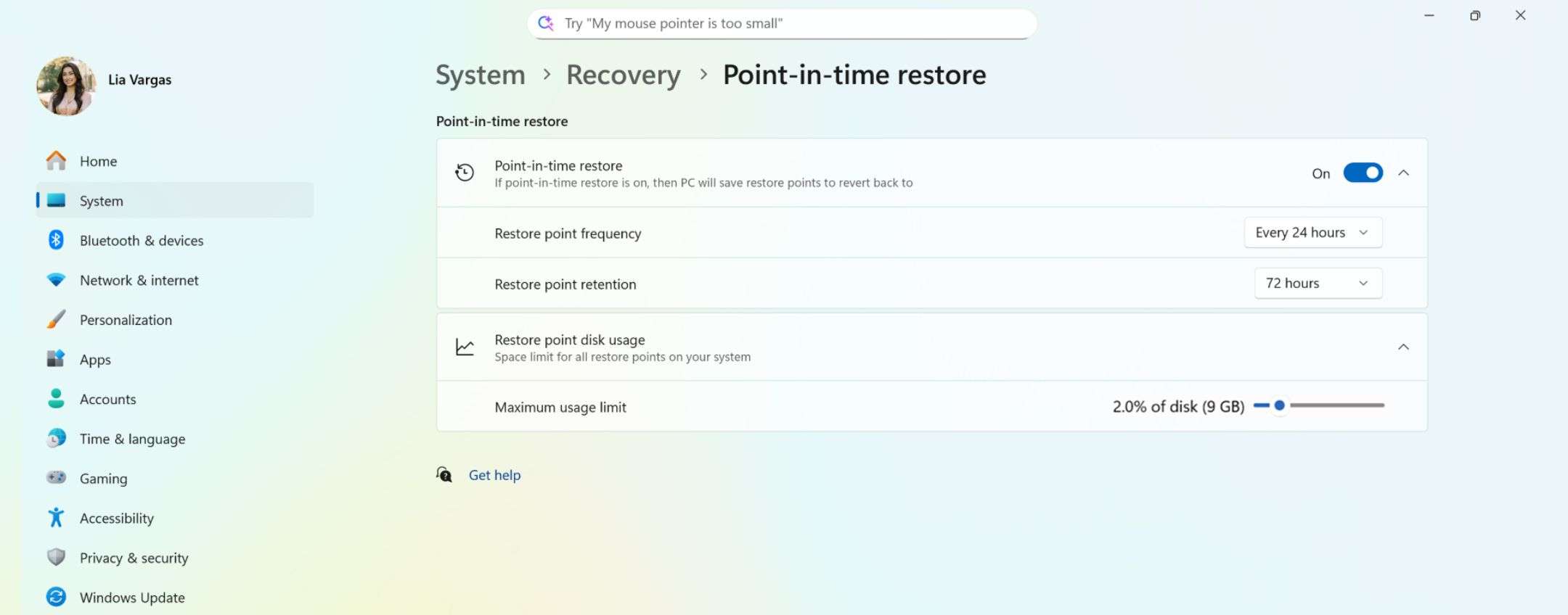 Su Windows 11 arrivano nuove funzioni di ripristino