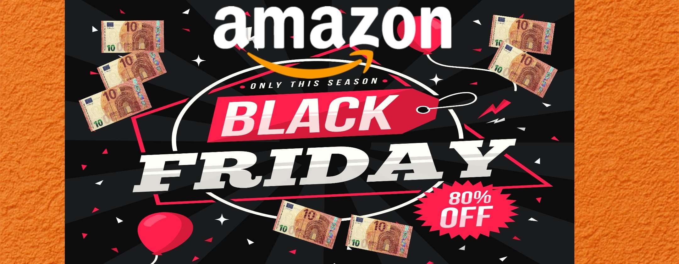 Nuovo giorno nuove offerte: le migliori offerte Black Friday Amazon fino a 10€