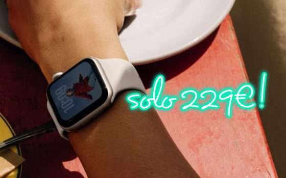 Oggi l'Apple Watch SE 3 lo porti a casa a soli 229€ su Amazon